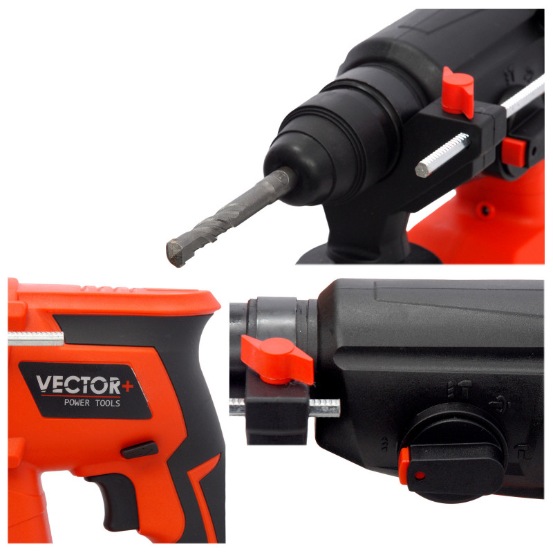 Перфоратор аккумуляторный 21V SDS-Plus V-2660 VECTOR