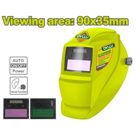 Сварочная маска 90x35мм DYLLU DTWH2501