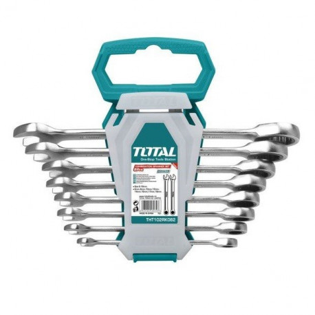 Набор ключей с трещёткой 8 buc  THT102RK086 TOTAL