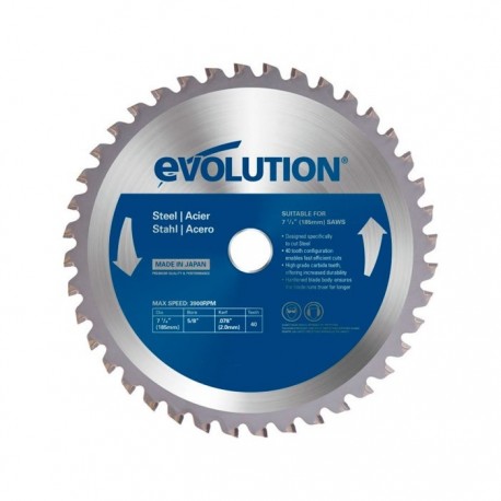 Диск по металлу Evolution 185мм M185TCT-40CS/MS