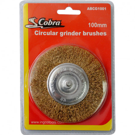 ABCG1001   Щетка дисковая со стерж.100мм ABCG1001