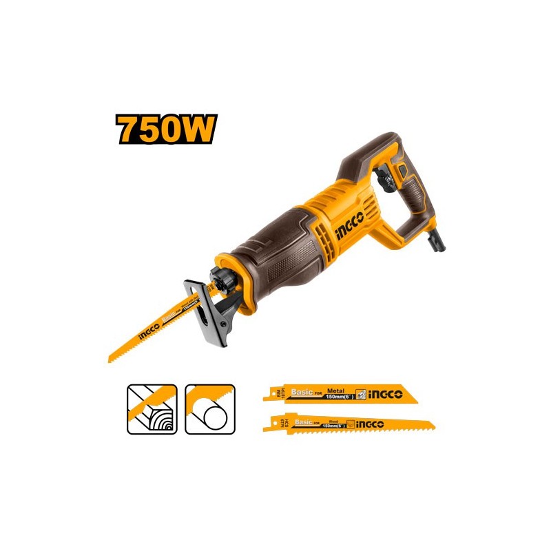 Пила сабельная 750Вт INGCO RS7508