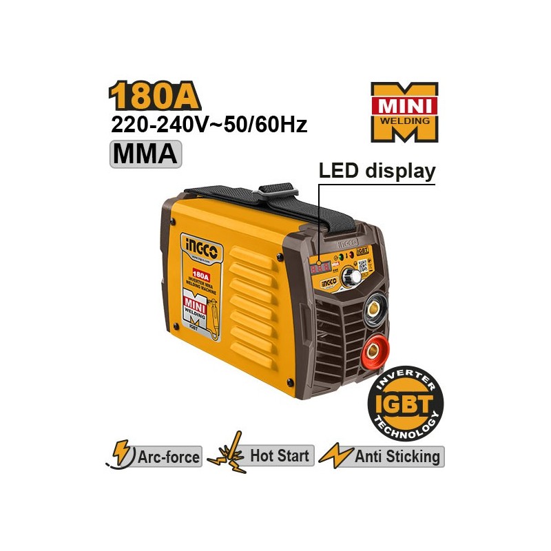 Сварочный аппарат180A INGCO ING-MMA18058