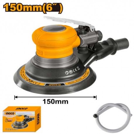 Шлифмашина орбитальная пневматическая 150мм INGCO APS1512