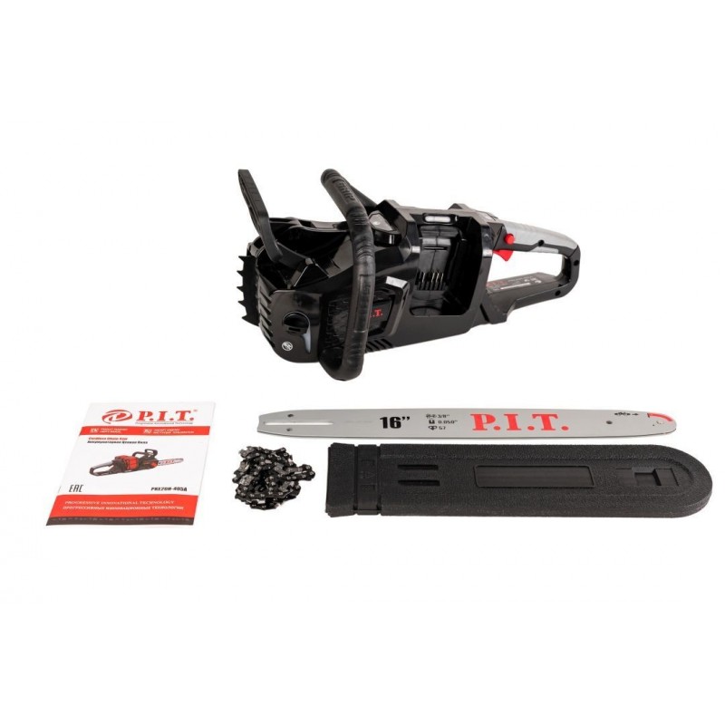 Пила цепная Бесщеточная совместимая с аккумулятором PIT...