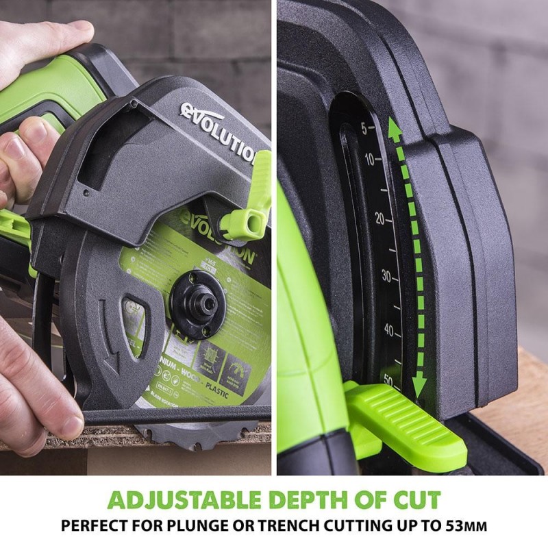 Циркулярная пила многофункциональная  F165CCSL 165 mm 1200W...