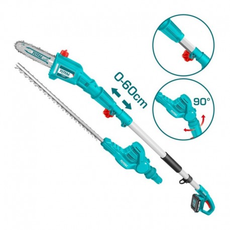 Набор Кусторез пила для сада 20.0В 2.0Aч Total TPTS201681