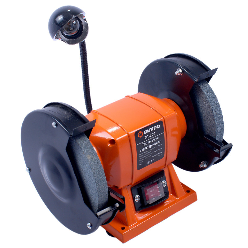 Настольный точильный станок ТС-200 Вихрь