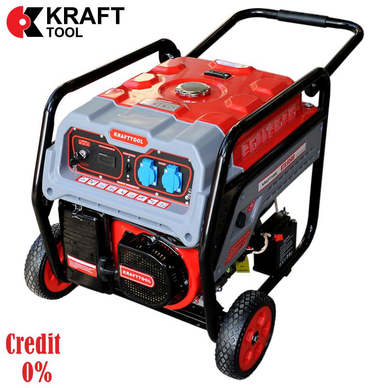 Генератор бензиновый 5.5KW KraftTool KTG6500N