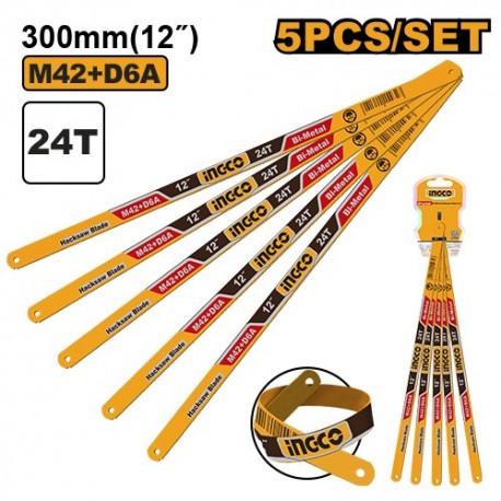 Полотно для ножовки INGCO HSBKT12245