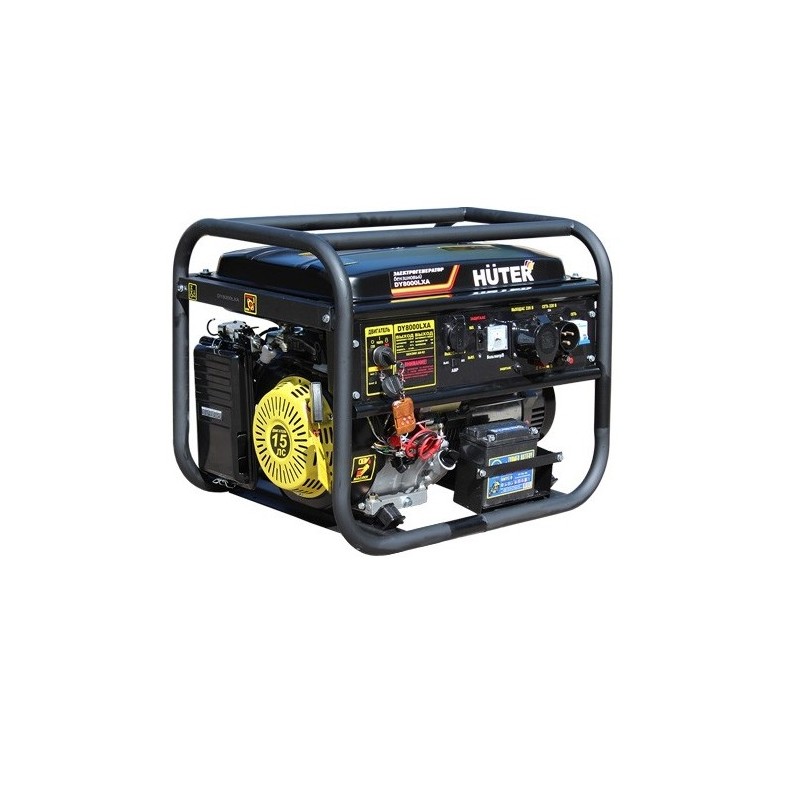 Генератор Huter DY8000LXA бензин 7 кВт 220 В