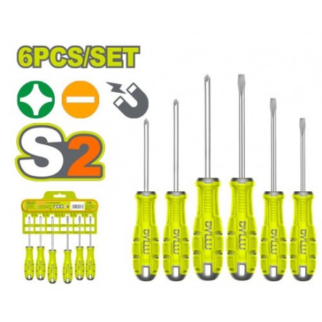 Набор из 6 отверток DYLLU DTSSA406