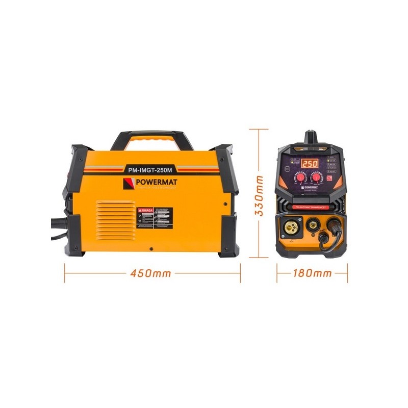 Сварочный аппарат полуавтомат Powermat PM-IMGT-250M
