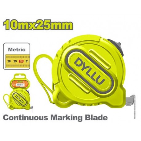 Рулетка 10м*19мм DYLLU DTMT1250M