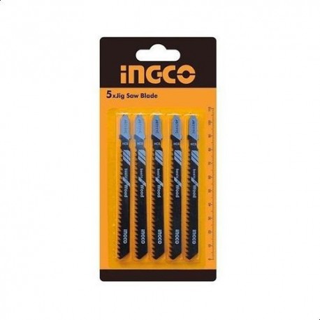 Набор полотен для маятниковой пилы 74мм 5шт. INGCO JBT111C