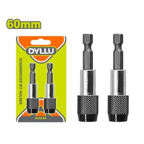 Набор держатель для бит магнитный 60мм 2шт. DYLLU DTSV3K01