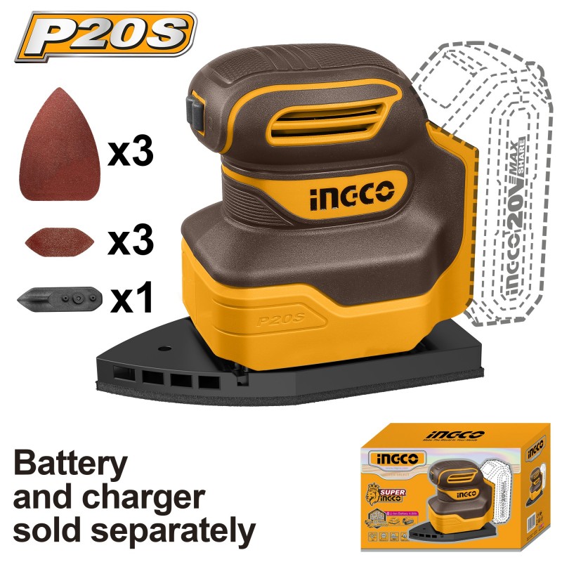 Шлифовальная машина совместимая с аккумулятором(без аккум,)...