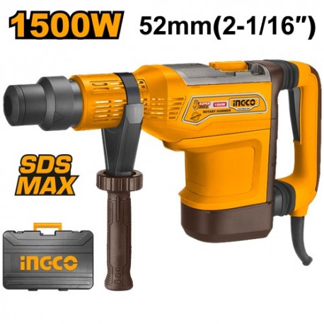 Перфоратор INGCO 1500Вт 52mm RH1500528