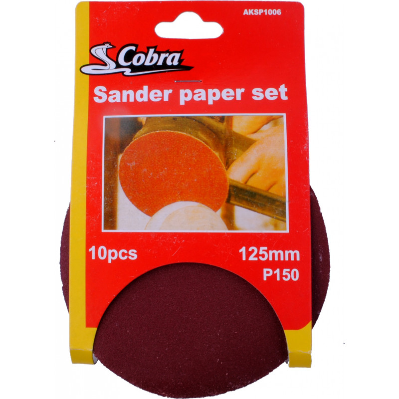 AKSP1006   Круг наждачный 125мм K150 AKSP1006