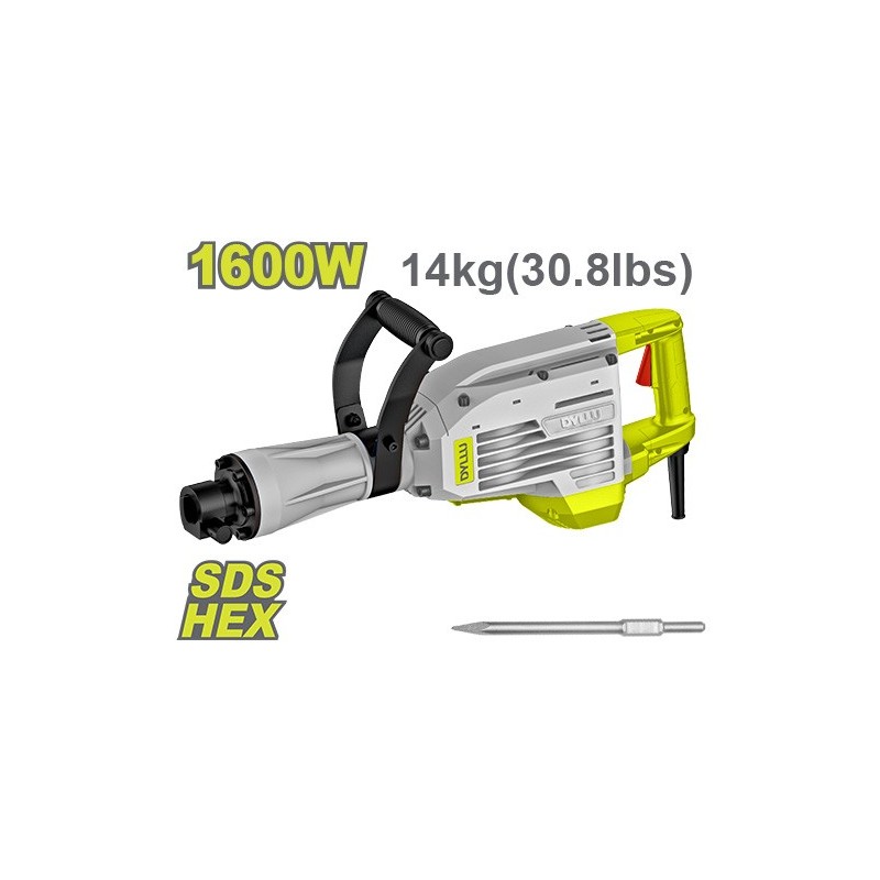 Отбойный молоток INDUSTRIAL 1600W DYLLU DTDB1D80