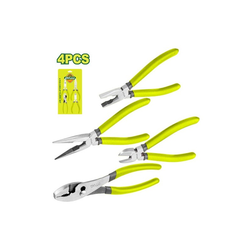 Набор из 4 комбинированных плоскогубцев DYLLU DTPS0604