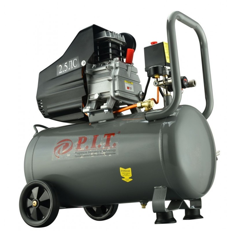 Компрессор PIT PAC50-C 1800W 50L
