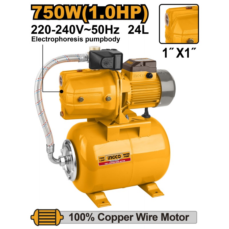 Гидрофор 750В INGCO JPT07508