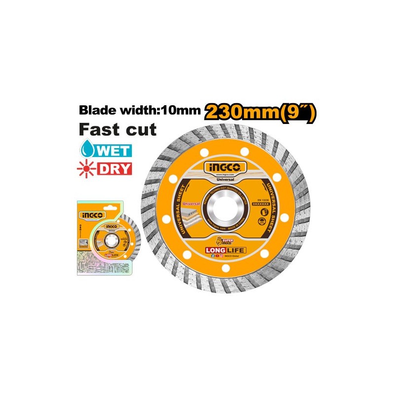 Диск алмазный 230mm INGCO DMD032302