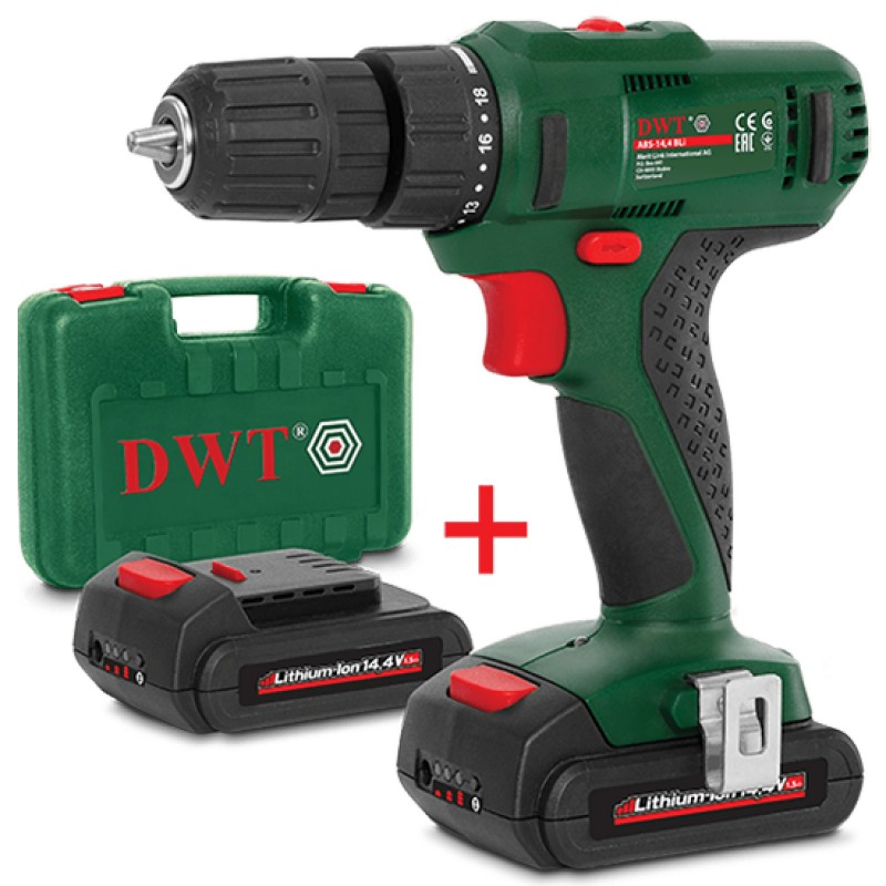 Шуруповерт аккумуляторный ABS12 BLI-2 BMC DWT