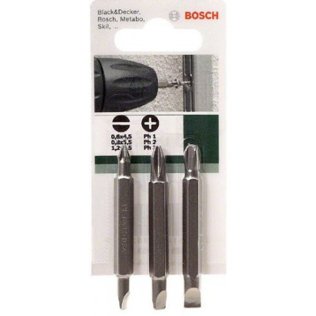 Набор бит SO. 6*4.5-S1.0*5.5/PH1-PH2/PZ1-PZ2 60mm BOSCH