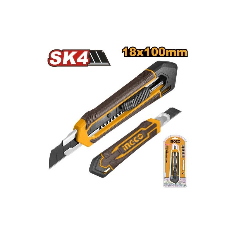 Нож малярный 18mm*100 INGCO HKNS11815