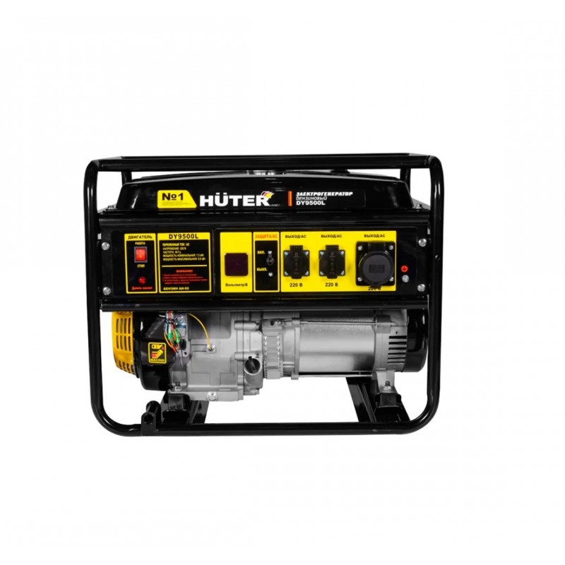 Генератор Huter DY9500L бензин 8 кВт 220 В