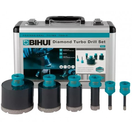 Набор коронок по плитке BIHUI DBDMK6