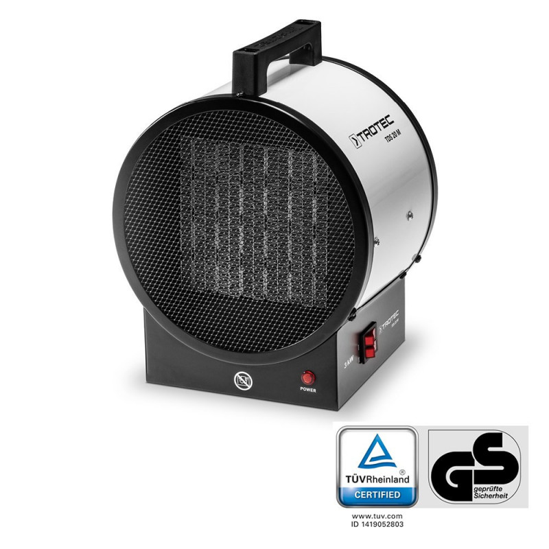 Тепловая пушка электрическая 3 kW TDS 20 M TROTEC