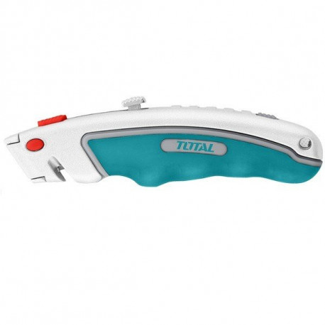 Нож универсальный трапециевидным лезвиями 19/61mm THT512611 TOTAL