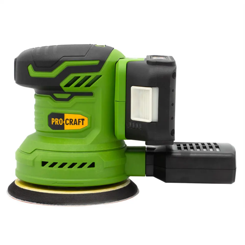 Аккумуляторная эксцентриковая шлифмашина Procraft PX20BL
