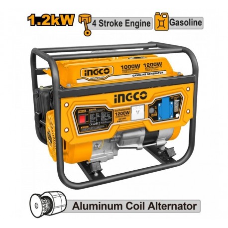Генератор 1.2kW INGCO GE15005