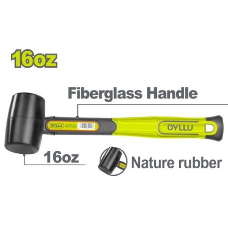 Киянка резиновая 450г DYLLU DTHM7302