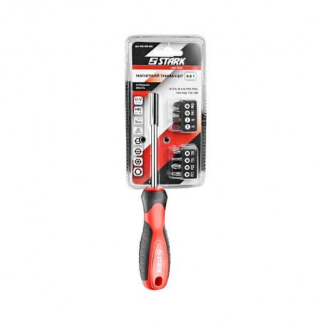 502409000 STARK Рукоятка+набор бит+ 9 biti