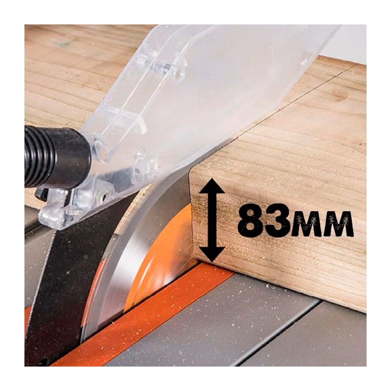 Циркулярный станок 255мм 1500В  Evolution Rage5-S