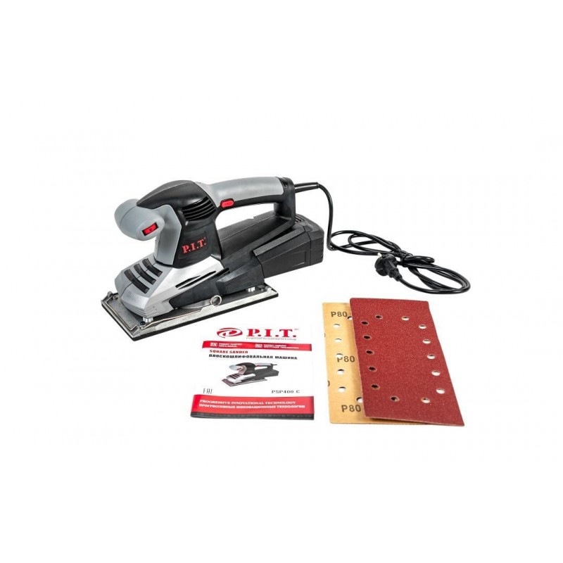 Вибрационная шлифовальная машина PIT PSP400-C 400W