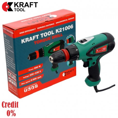 Электрошуруповерт  600W  K21006 KraftTool