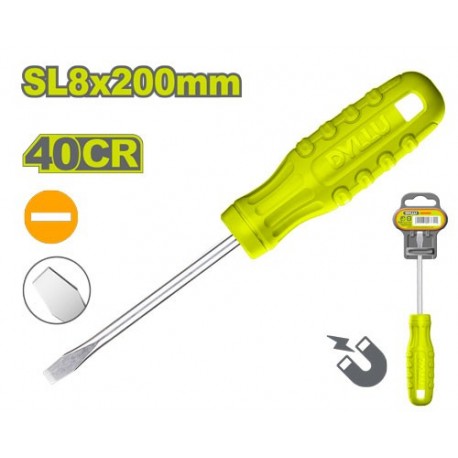 Плоская отвертка SL8*200мм DYLLU DTSD3988