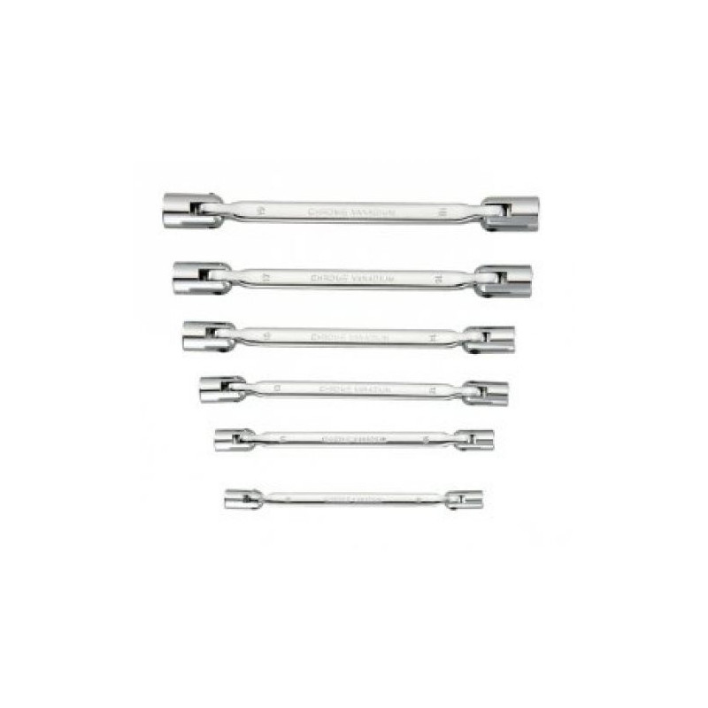 Ключи торцевые 8-19mm 6buc CrV ULTRA 705306