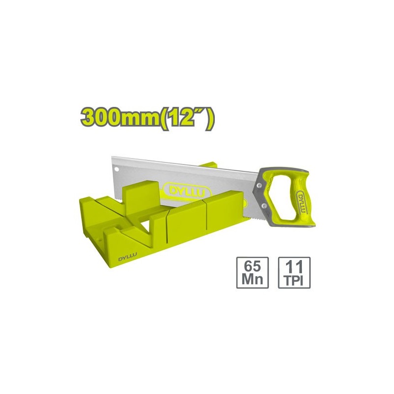 Стусло 80х140х300мм с ножовкой по дереву DYLLU DTHW2112