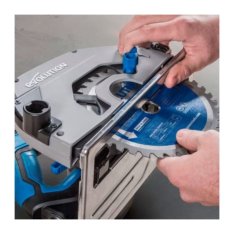 Циркулярная пила 185мм  1600W Evolution S185CCSL