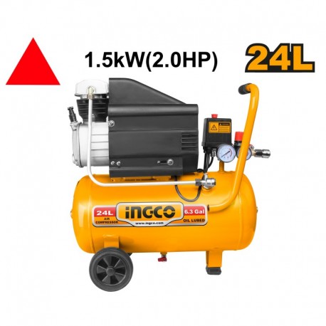 Компрессор 1500Вт 24Л INGCO AC20248