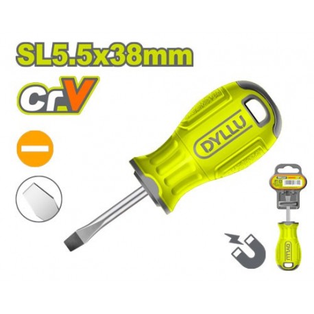 Плоская отвертка SL5.5*38мм DYLLU DTSD1251