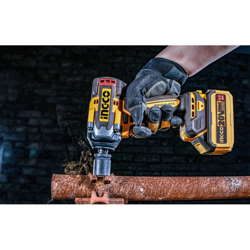 Гайковёрт аккумуляторный ударный CIWLI2050  220V/2*4A INGCO