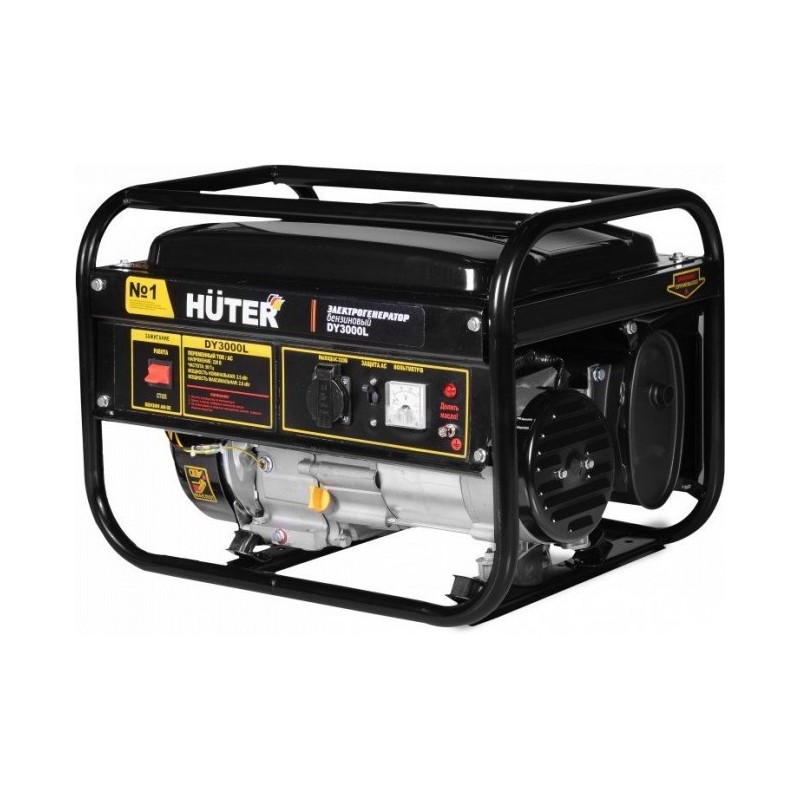 Генератор Huter DY3000L бензин 2.7 кВт